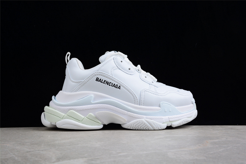 Balenciaga Triple S Sneakers White/White/Black 9