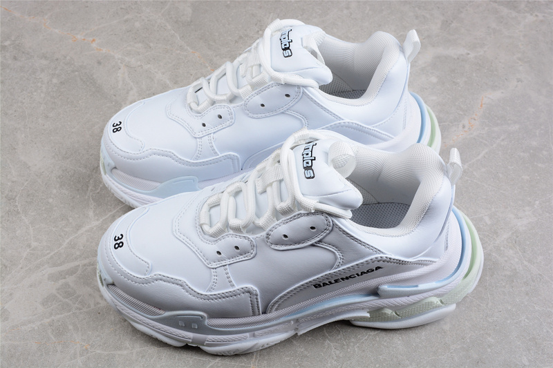 Balenciaga Triple S Sneakers White/White/Black 11