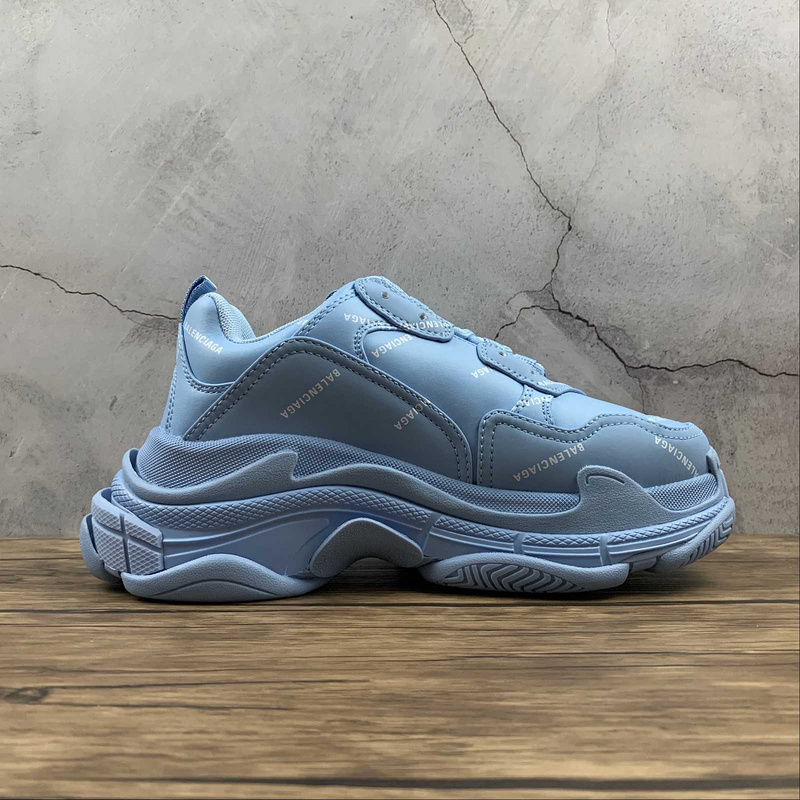 Balenciaga Triple S Sneaker Dadshoe Blue/Blue/White 3