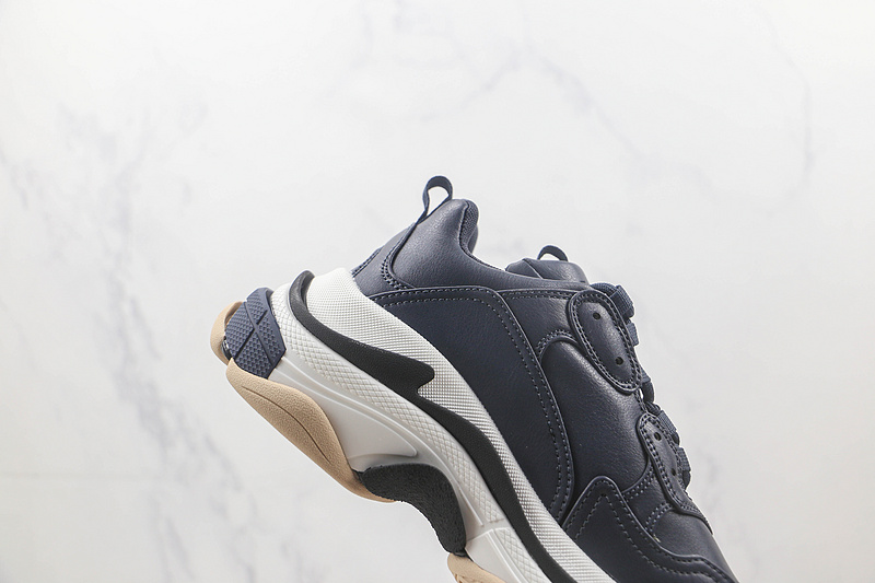 Balenciaga Triple S Sneakers Navy Blue/White/Black 3