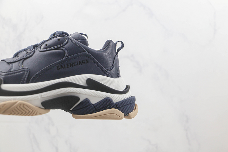 Balenciaga Triple S Sneakers Navy Blue/White/Black 17