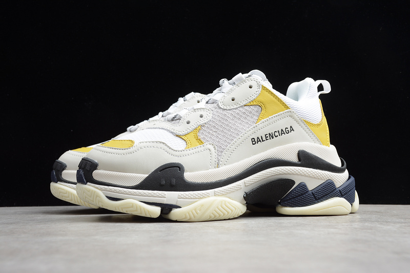 Gz Tess.S.Gomma Sneaker White/Yellow/Black 5