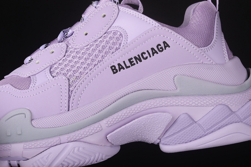 Balenciaga Triple S Light Purple/Light Purple/Light Purple 11