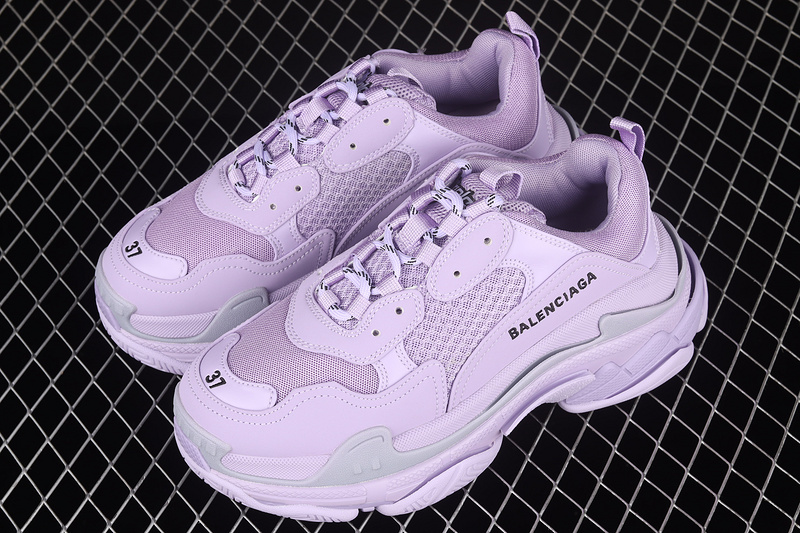 Balenciaga Triple S Light Purple/Light Purple/Light Purple 25