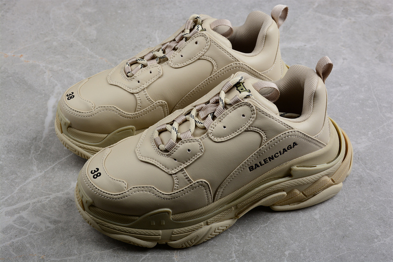 Balenciaga Triple S Sneakers Light Khaki/Light Khaki/Light Khaki 3