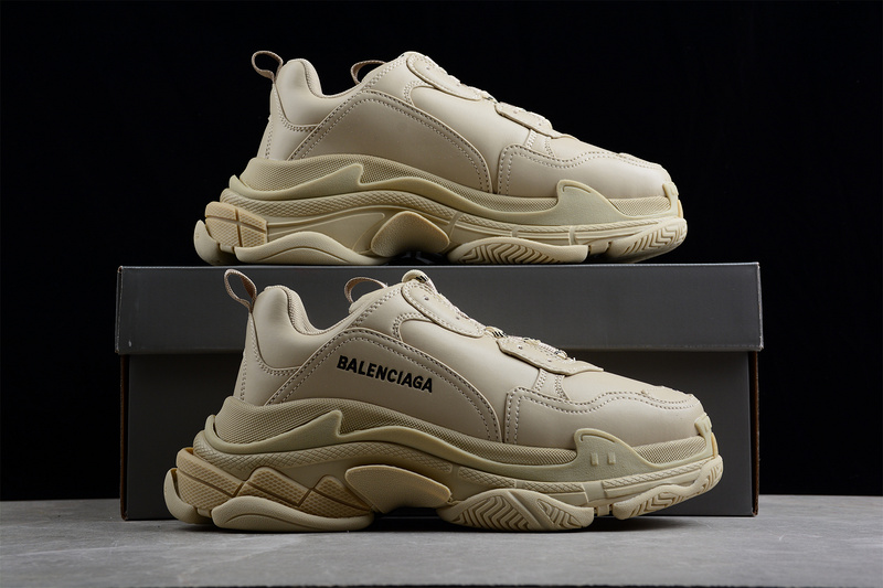 Balenciaga Triple S Sneakers Light Khaki/Light Khaki/Light Khaki 27