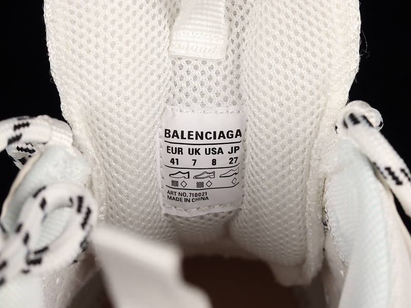 Zg Adidas x Balenciaga Triple S Sneakers White/Black/Grey 17