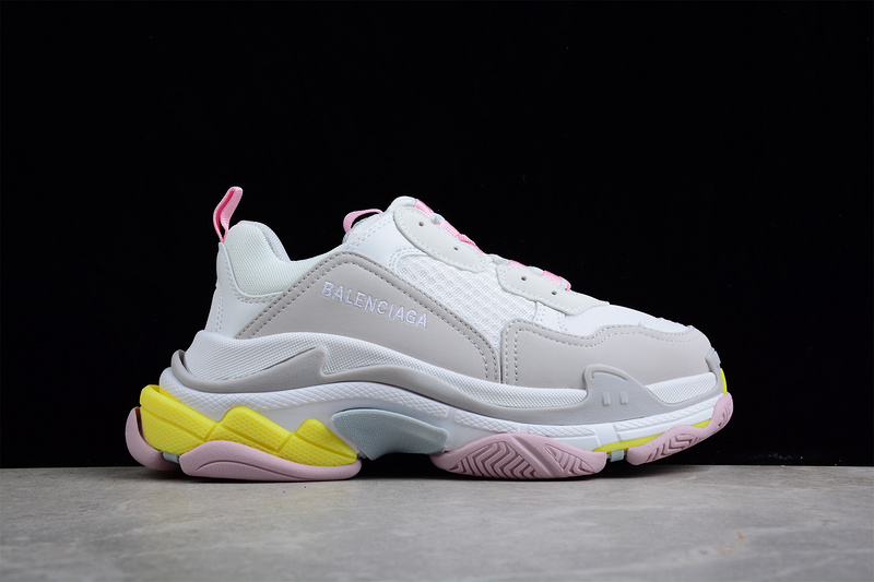 Balenciaga Triple S Sneakers Beige/White/Pink 5