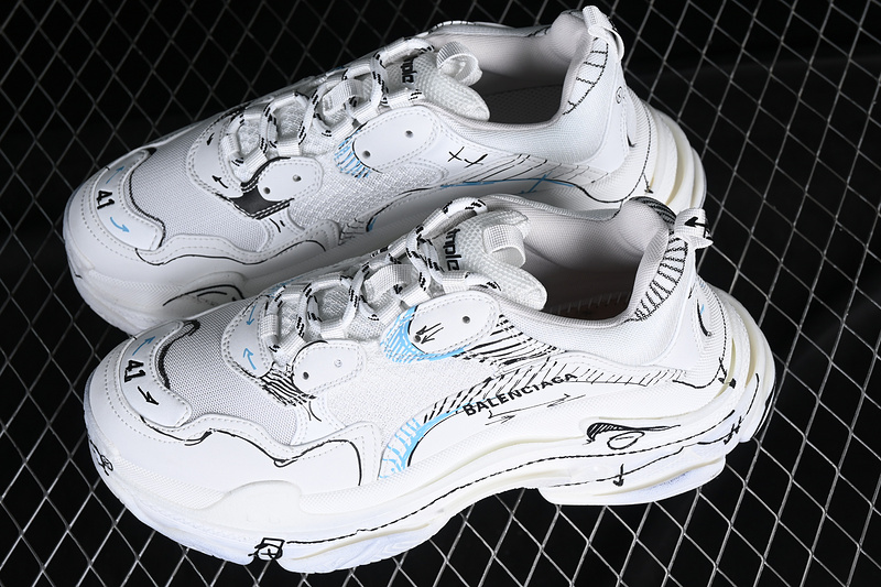 Balenciaga Triple S White 19