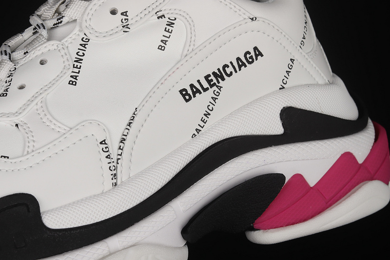 Balenciaga Triple S Sneakers White/Black/Red 21