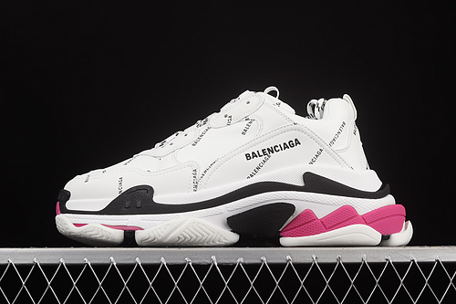 Balenciaga Triple S Sneakers White/Black/Red 27