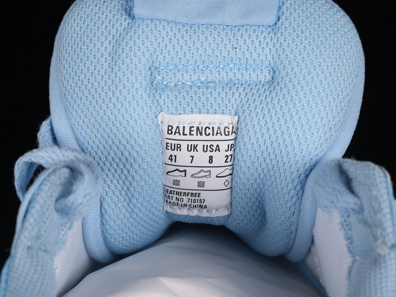 Balenciaga Triple S Sneakers Sky Blue/Sky Blue/White 9