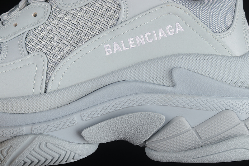 Balenciaga Triple S White/White/White 13