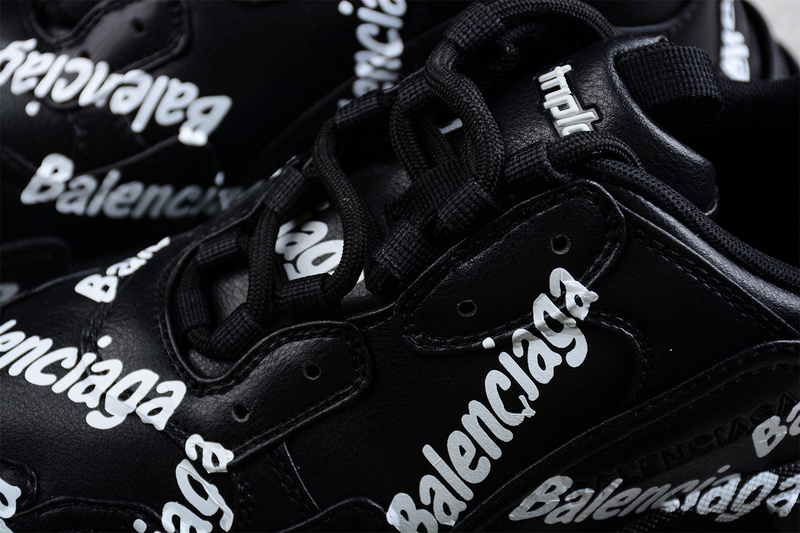 Balenciaga Triple S 3.0 Sneakers Black/Black/White 17