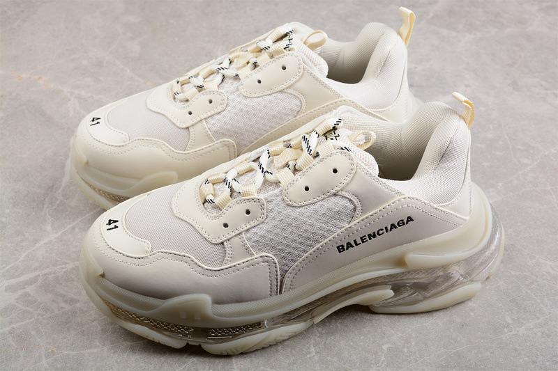 Balenciaga Triple S 3.0 Sneakers White/White/Black 5