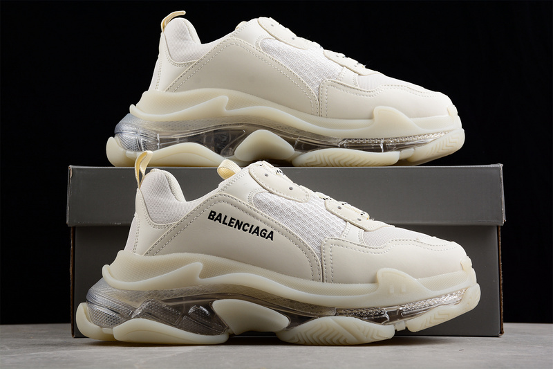 Balenciaga Triple S 3.0 Sneakers White/White/Black 25