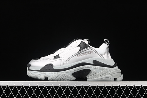 Balenciaga Triple S Sneakers White/Black/Light Grey 29