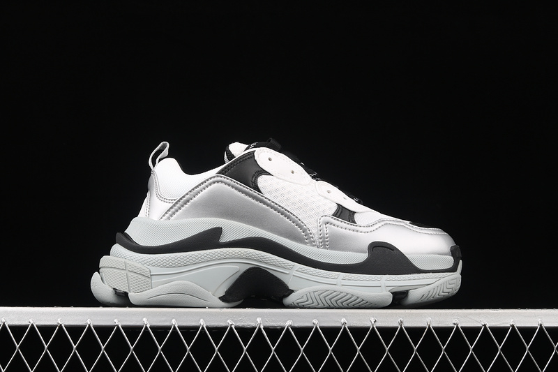 Balenciaga Triple S Sneakers White/Black/Light Grey 31