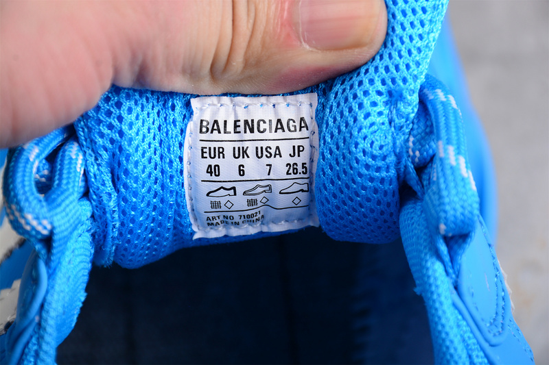 Balenciaga Triple S Sneakers X Ad Blue/Blue/White 9