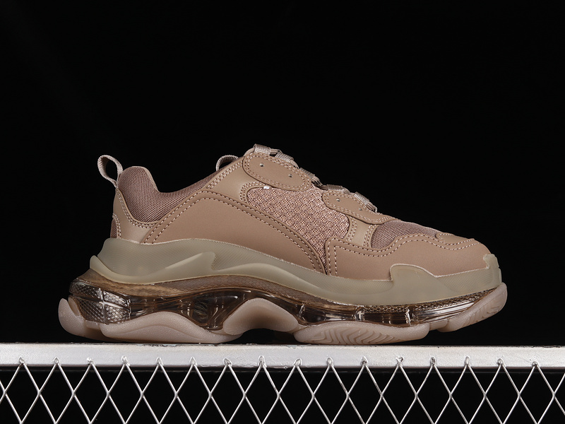 Zg Balenciaga Triple S 3.0 Sneakers Brown/Brown/Black 7