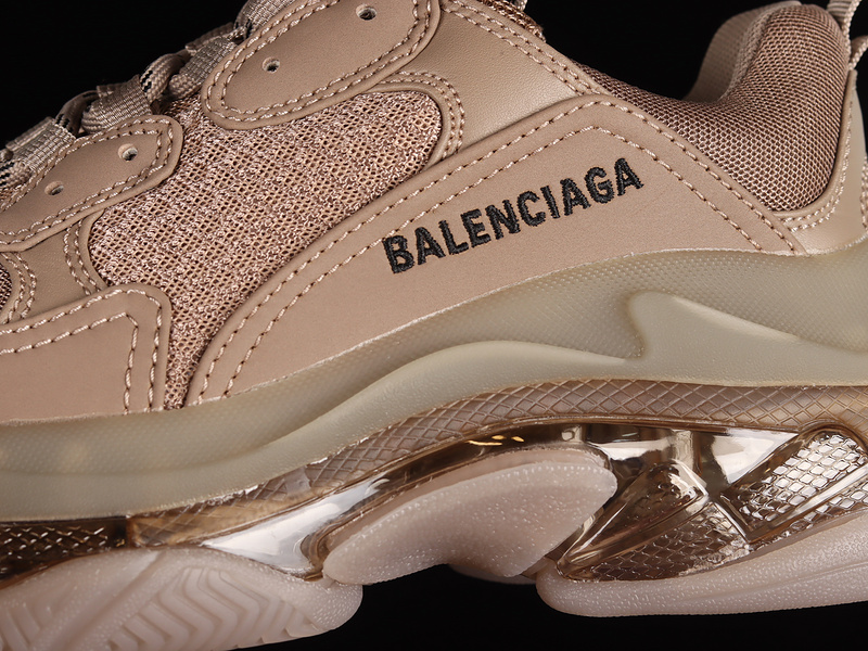 Zg Balenciaga Triple S 3.0 Sneakers Brown/Brown/Black 11