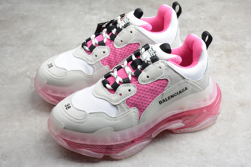 Balenciaga Triple S Dadshoe Pink/Grey/Off White 17