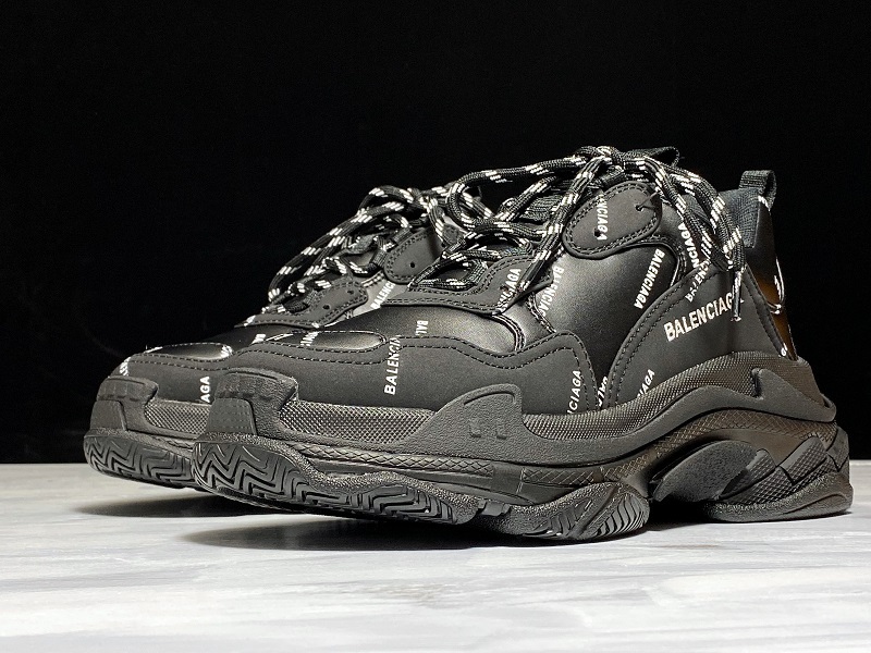 Plus Balenciaga Triple-S Sneaker Black/Black 13