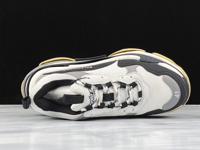 Zh 19Ss Triple-S Clear Sole Trainers Grey/White/White 9