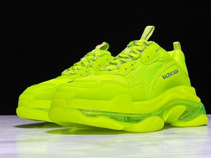 Plus Ss Triple-S Dad Shoe Fluorescence Green 13