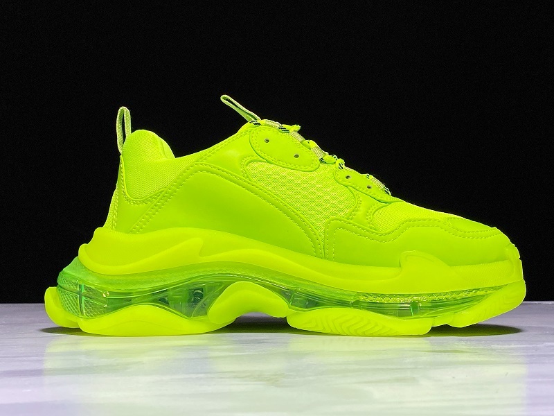 Plus Ss Triple-S Dad Shoe Fluorescence Green 25