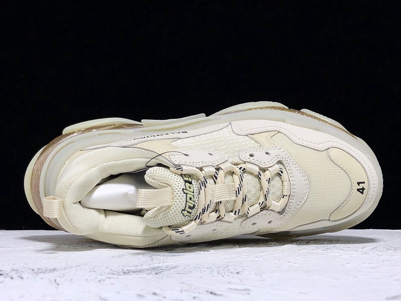 Zh/Plus Triple S 3.0 Sneaker Shoe White/White 3