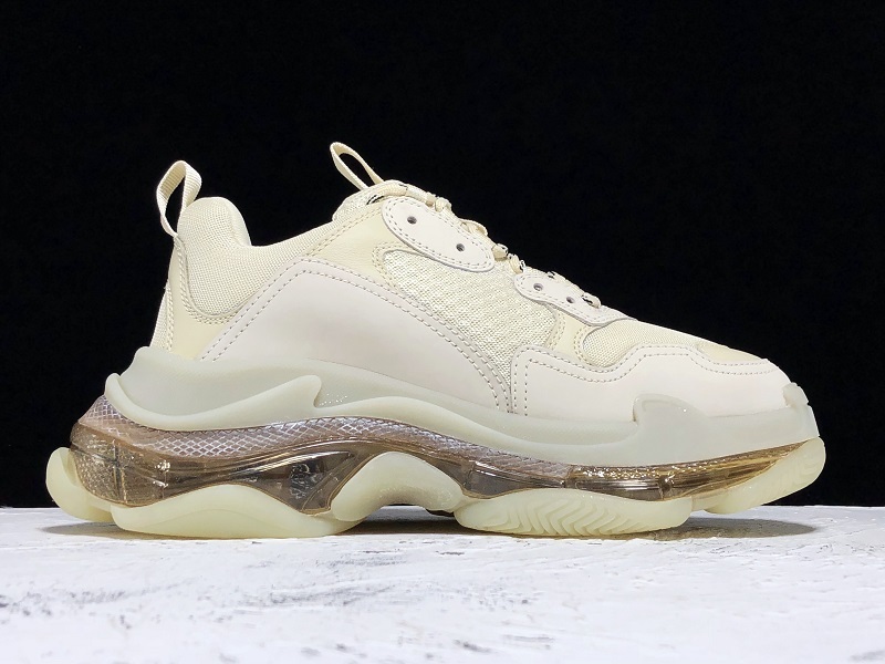 Zh/Plus Triple S 3.0 Sneaker Shoe White/White 7