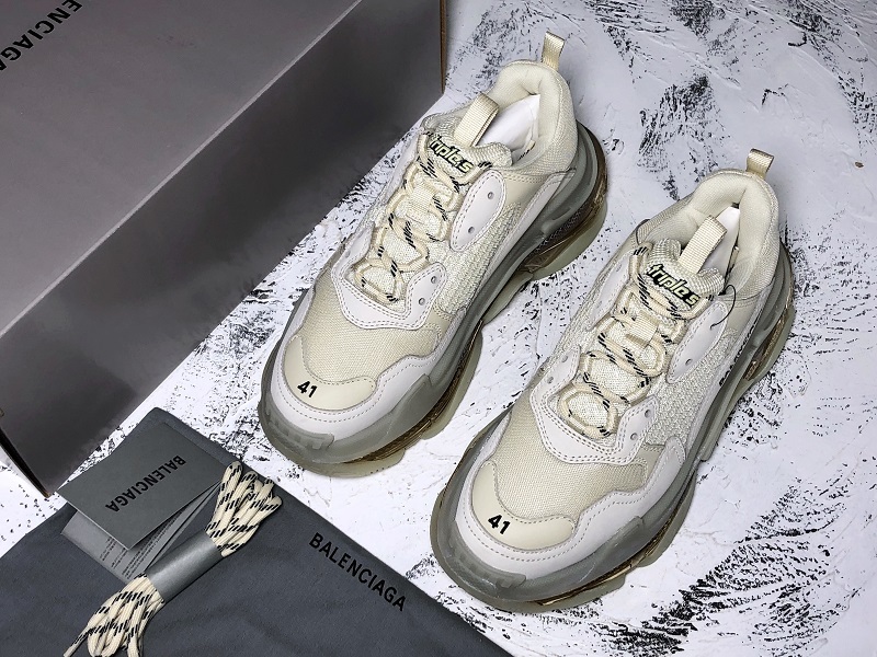 Zh/Plus Triple S 3.0 Sneaker Shoe White/White 15