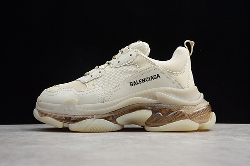 Triple S Sneaker Dadshoe Beige/White 23