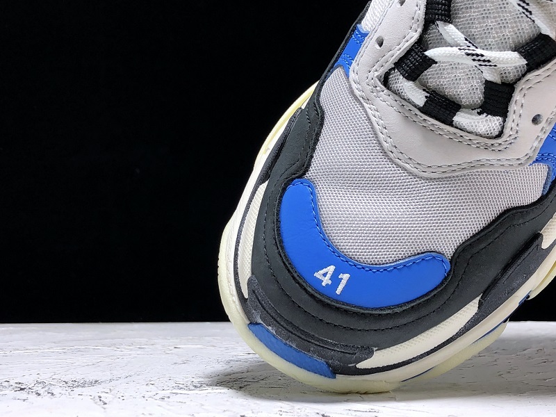 Zh Triple S Sneaker Dadshoe Blue/Black/White 11