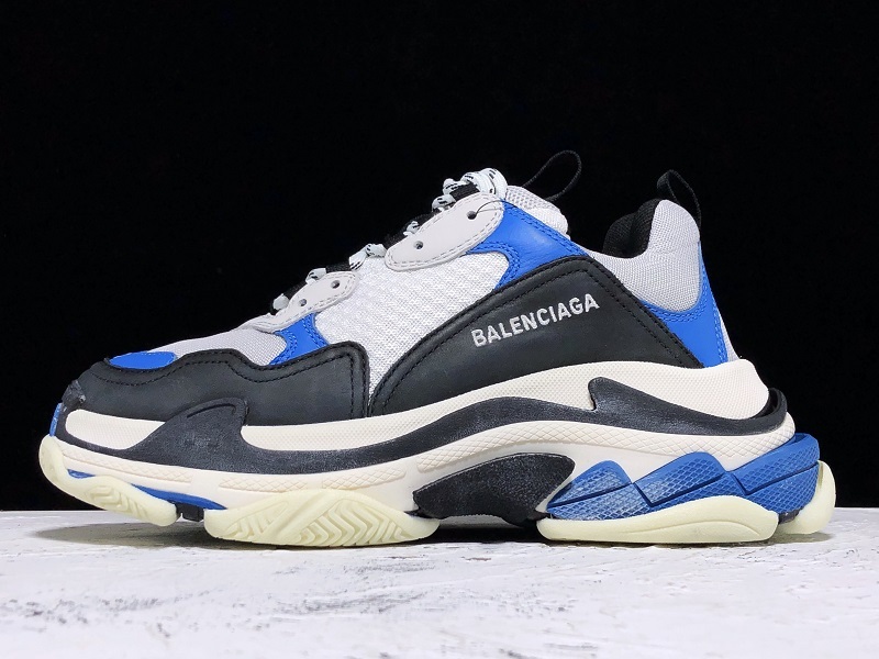 Zh Triple S Sneaker Dadshoe Blue/Black/White 15