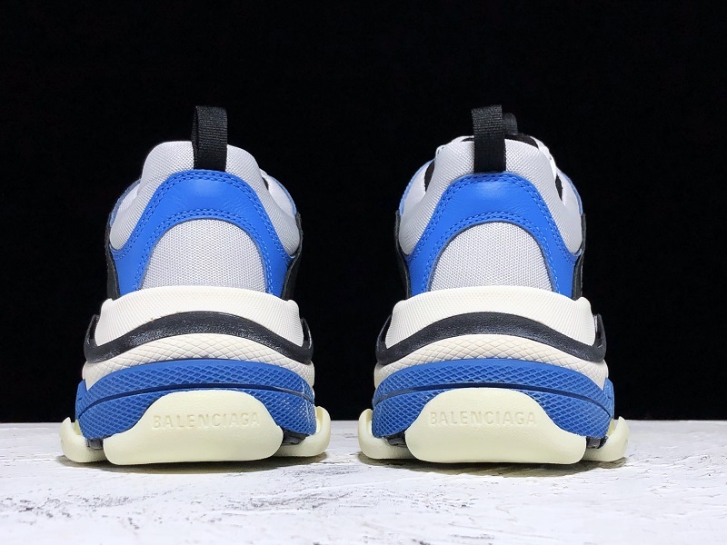 Zh Triple S Sneaker Dadshoe Blue/Black/White 19