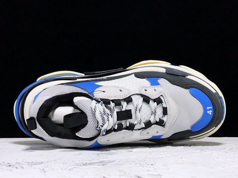 Zh Triple S Sneaker Dadshoe Blue/Black/White 21