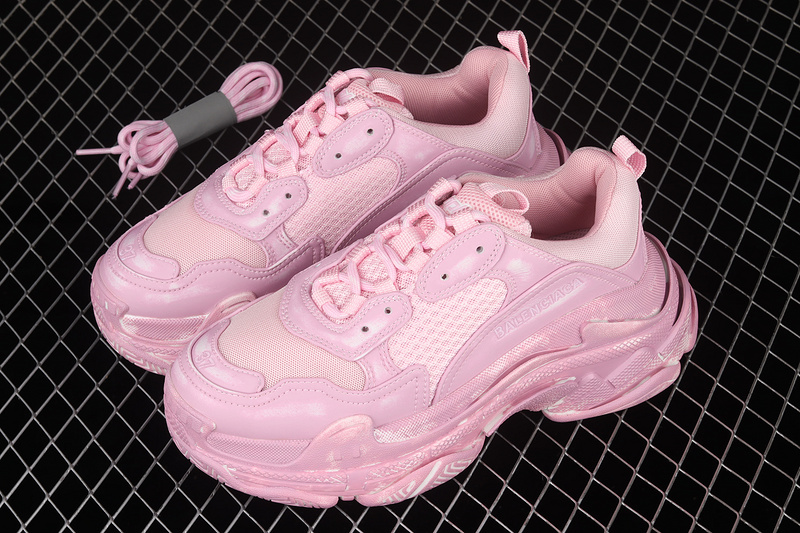 Zg Balenciaga Triple S Sneakers Light Pink/Light Pink/White 7