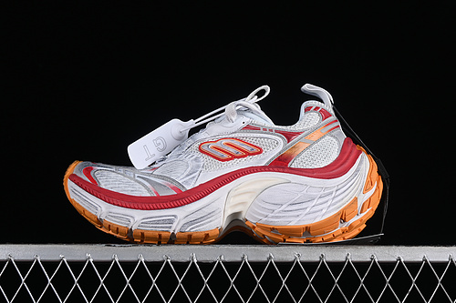 Balenciaga Track Sneaker White/Silver/Red/Orange 7