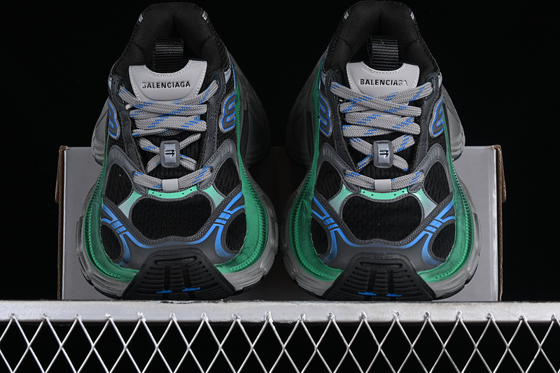 Balenciaga Track Sneaker Black/Grey/Green/Blue 17