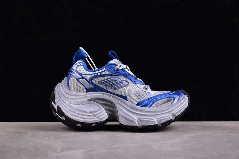 Balenciaga Track Sneaker Silver/Blue/White 13