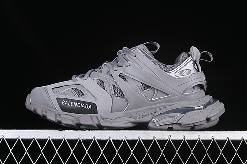 Balenciaga Track Sneaker Tess S.Gomma Res Bi Alv/Tis Eff Nubuk/Tis E Grey/Black 5