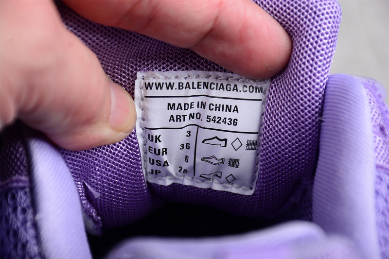 Balenciaga Track Sneakers Purple/Purple/Purple 21