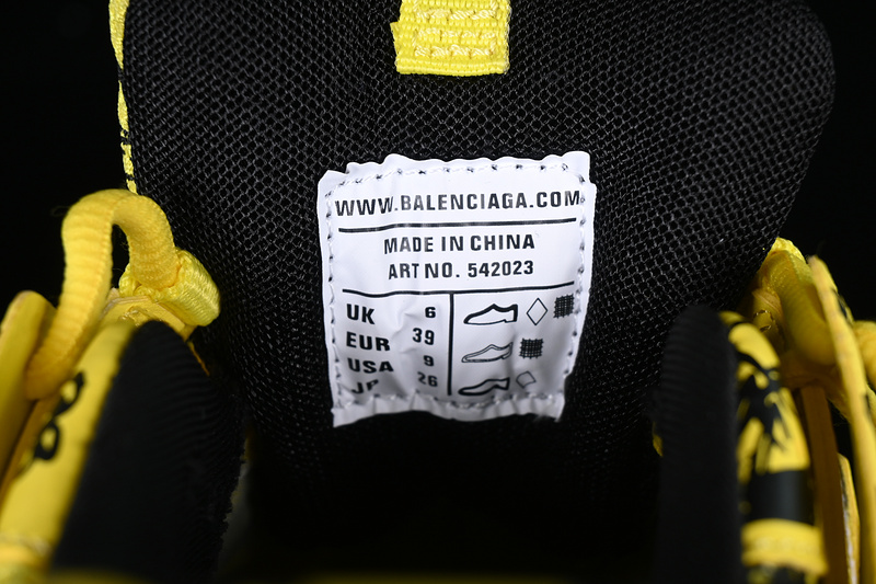 Balenciaga Track Sneaker Tess S Gomma Res Blck/Yellow 23