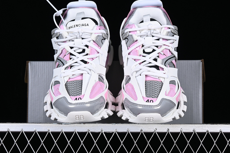 Balenciaga Phantom Sneaker White/Pink/Grey 11