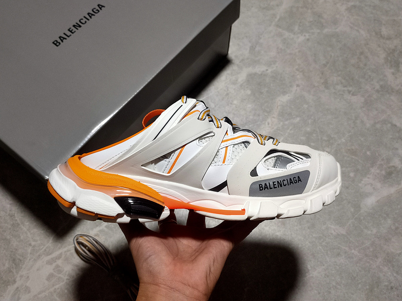 Balenciaga Track Mule Beige/White/Orange 15