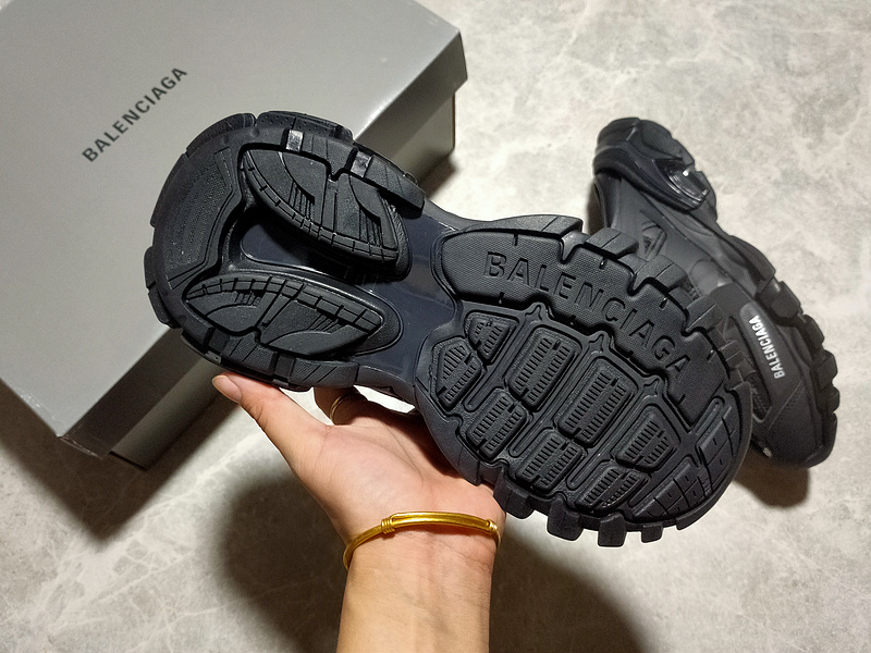 Balenciaga Track Mule Black/Black/White 13