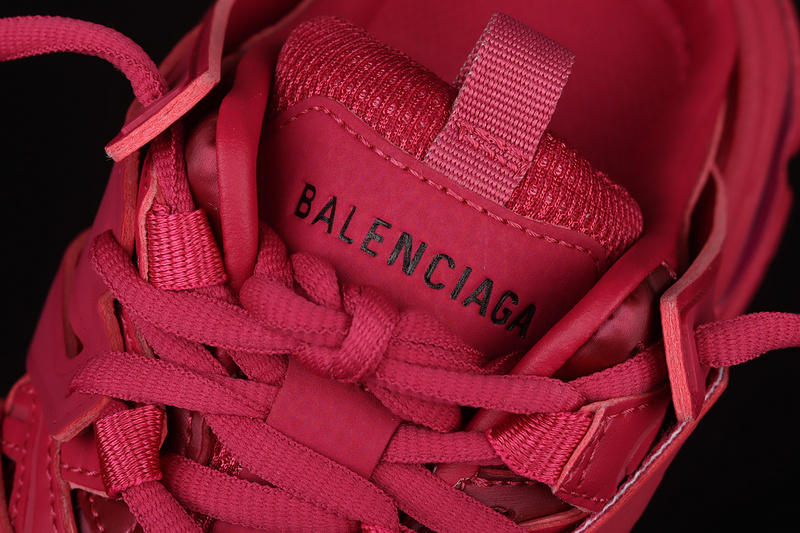 Balenciaga Track Mule Rose Red/Rose Red/Rose Red 17