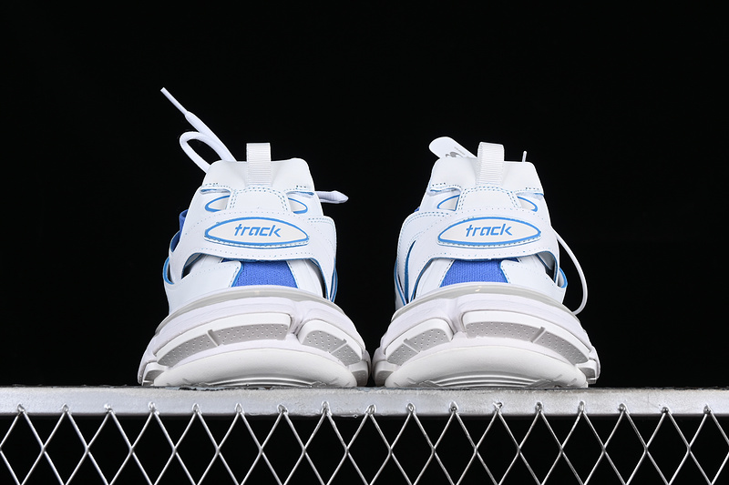 Balenciaga Track Sneaker Tess S.Gomma Res Bi Alv/Tis Eff Nubuk/Tis E White/Blue 7